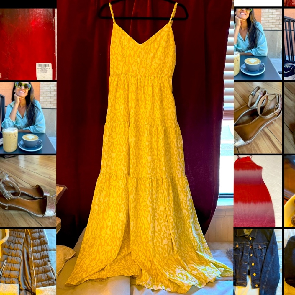 Yellow Lulu sun dress